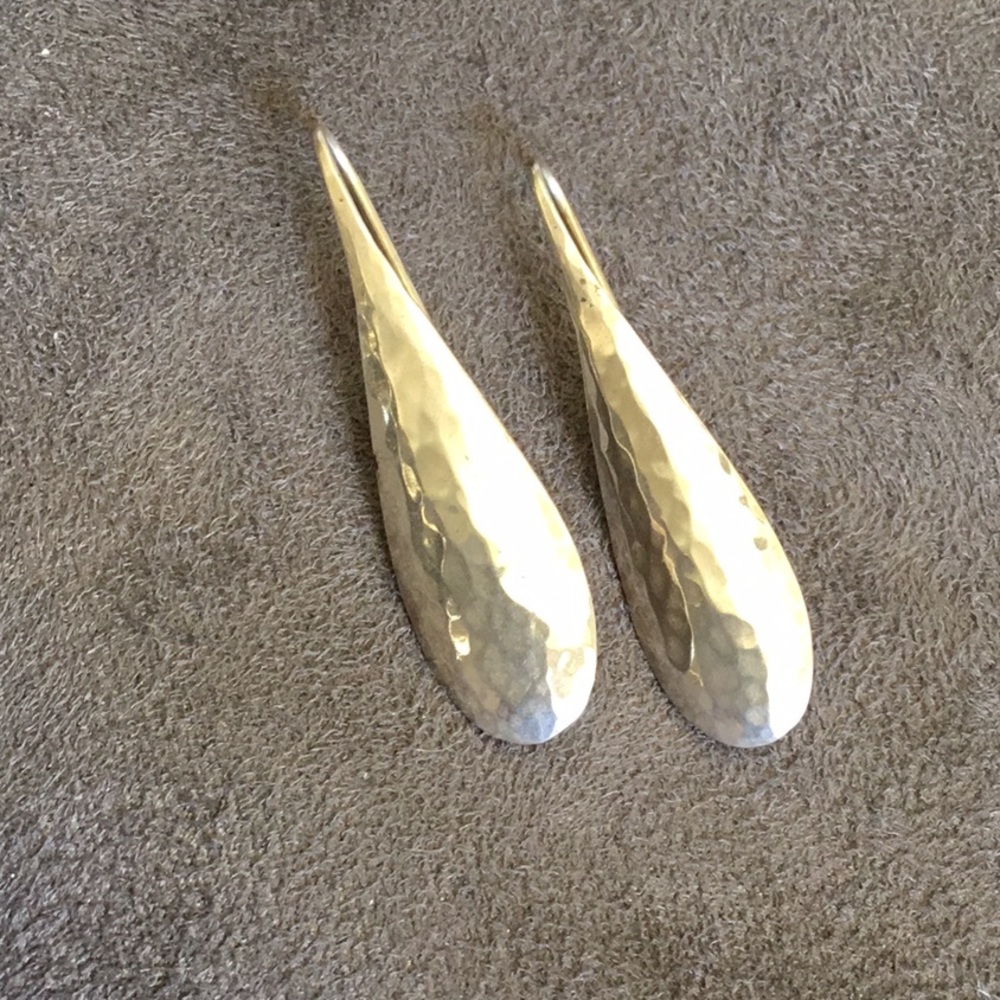 James Avery Sterling Silver Hammered drops